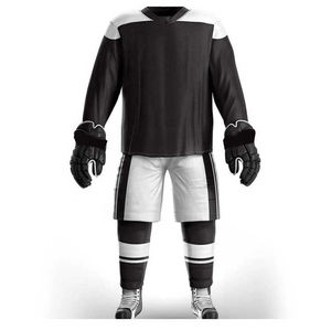 Prix bas, best-seller, uniformes de hockey sur glace de haute qualité, personnalisables, respirants, séchage rapide, antibactériens, imperméables à 100% - Product Image 3