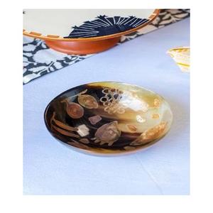 Cuenco y olla para servir de cuerno de ágata Natural de moda hechos a mano de la mejor calidad para venta de restaurante de comida de la India. - Product Image 1