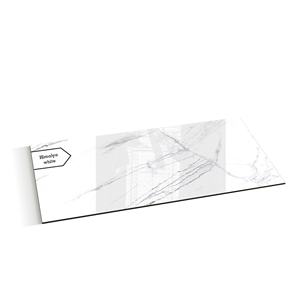Azulejo de porcelana 60x120 cm Himalya White Snow White Marble Look Modern Pulido Porcelana Azulejo de piso esmaltado de proveedor líder - Product Image 1