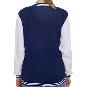 Gran oferta, nuevo estilo, venta al por mayor, ropa personalizada para mujer, chaqueta Varsity para mujer, vendedor superior, chaquetas universitarias completas recortadas para mujer - Product Image 3