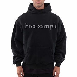 Sudaderas con capucha de algodón 100% personalizadas para hombre, ropa informal de gran tamaño de peso pesado, sudaderas con capucha para hombre, ropa personalizada, fabricación de sudaderas con capucha - Product Image 1