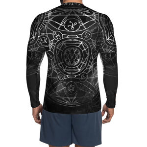 Chemises de protection contre les éruptions cutanées pour hommes de haute qualité, vêtements de sport de fitness, vêtements de sport personnalisés sublimés, rashguard de boxe, rashguard d'entraînement - Product Image 2