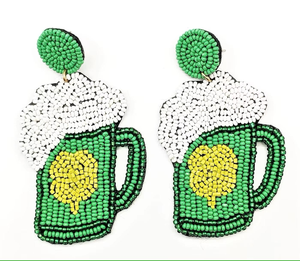 Pendientes de Moda para Mujer con Bordado Artístico de Cuentas, Elaborados con Cuentas de Vidrio 100% para un Look Chic - Product Image 5