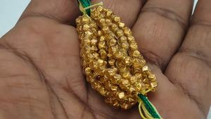 Cuentas Redondas de Vidrio Dorado de 4 mm de Primera Calidad, Cuentas de Alto Brillo para Hacer Joyas, Pulseras, Diseño Artesanal, Accesorios de Bricolaje, Suministro al por Mayor en Caja - Product Image 4