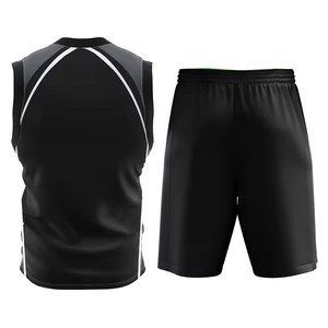 Uniformes de Baloncesto Personalizados al por Mayor con Logotipo Impreso, Conjuntos Deportivos Transpirables de Secado Rápido con Tela que Absorbe la Humedad, Unisex - Product Image 2