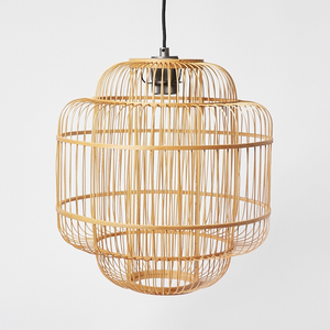 Luces de techo candelabro de bambú para centros de mesa de sala colgante de la más alta calidad - Product Image 3