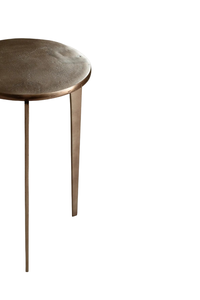 Table d'appoint de style européen avec table de chevet en métal pour petits espaces pour salon à usage domestique - Product Image 2