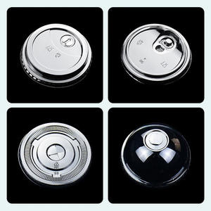 90mm/80mm desechables respetuosos con el medio ambiente PP Material comida plástico tapa tazas con logotipo personalizado OEM europeo ISO certificado - Product Image 6