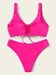 Ensemble bikini sexy deux pièces rembourré pour femme, grande taille XXL, séchage rapide, sans armatures, bretelles réglables, 3D - Product Image 2