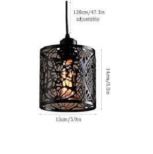 Lámpara Colgante de Metal Marroquí Zikra Handicrafts, Iluminación Decorativa Interior Moderna, Producto Personalizable de Venta Caliente de la Marca - Product Image 5