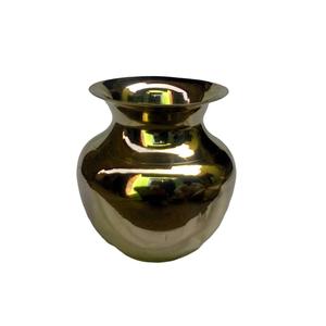 Lota ML en laiton de haute qualité avec finition polie brillante dorée pour les temples et les églises pour les célébrations de Diwali. - Product Image 4