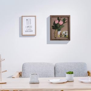Marco de caja de sombra profunda 11x14, caja de sombra con bisagras con puerta, cajas de sombra de Apertura frontal vitrinas para flores coleccionables - Product Image 3