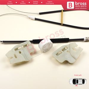 BWR491 Kit de réparation de lève-vitre porte avant gauche pour série 3 E46 2001-2005 4/5 porte Facelift 51337020659 Bross Auto Parts - Product Image 5