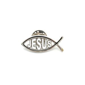 Pins de Solapa Cristianos Personalizados con Baño de Plata y Impresión Offset, Recuerdo Religioso Tradicional - Product Image 6