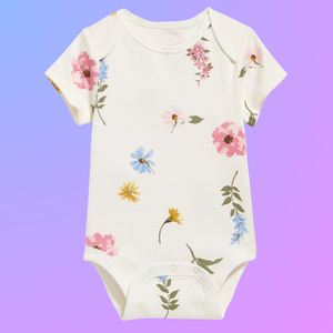 Blank Cotton Baby <b>Onesie</b> for Custom Printing Unisex Eco Friendly Infant Bodysuit Bulk Supply - Product Image 1