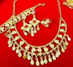 Conjunto de joyería con collar y peinetas USA France-Silver Anniversary - Product Image 2