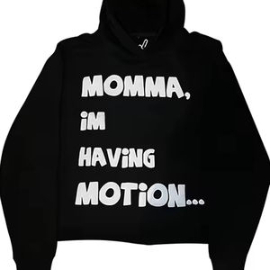 Pull à capuche design personnalisé pour hommes 100% Cotton Top Thermal Quality Casual Wear Basics Custom Screen-Printing - Product Image 4