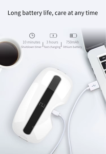 LJ Custom LOGOTIPO Melhor Inteligente Elétrico Visível Olhos Cuidados Recarregável Vibrando BT Music Atomizing Eye <span class=keywords><strong>Massager</strong></span> - Product Image 6