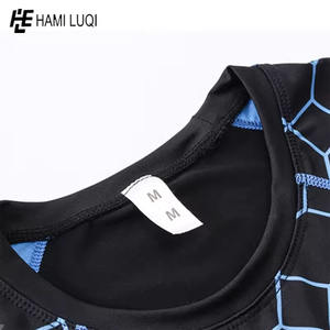 Tissu spandex de compression respirant à manches courtes AquaThrive avec logo personnalisé pour les activités de gymnastique aquatique MMA et les entraînements - Product Image 5