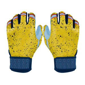 Guantes de bateo de béisbol para hombres, hechos a medida, antideslizantes, duraderos, de alto agarre, ligeros, deportivos, guantes de béisbol para hombres - Product Image 1