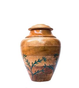 Handmade Wooden Urn <b>Box</b> Green Resin Cremation <b>for</b> Human <b>Ashes</b> Adult Large Funeral <b>Ashes</b> Urn Best <b>for</b> Gift Large up to 250 lb - Product Image 4