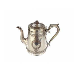 La tetera árabe con asa ofrece encanto decorativo y uso práctico para los amantes y coleccionistas del café - Product Image 3