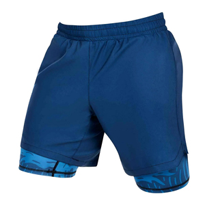 Short de gymnastique Bonne vente Haute qualité Faites votre propre nouvelle arrivée Logo de personnalisation Short d'entraînement à double couche par Elegant Sports - Product Image 1