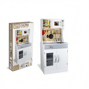 Cuisine en bois pour enfants avec accessoires 90cm 40619 Catégorie de produit Cuisine et jouets alimentaires - Product Image 2