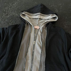 Sudadera con capucha y cremallera de lana de invierno personalizable para hombre-Servicio OEM transpirable e impermeable disponible - Product Image 2