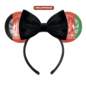 Diadema Personalizada Hecha a Medida con Diseño de Orejas de Ratón, Concepto Pre-Aprobado PRC H.E.R. Accesorios de Material Vinílico - Product Image 1