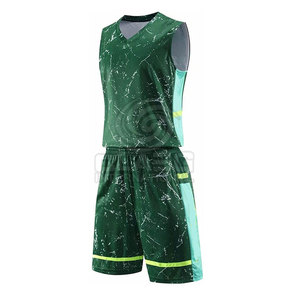 Uniforme de Baloncesto de Último Diseño, Logotipo Personalizado, Uniforme de Baloncesto de Color Sólido - Product Image 2