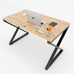 XConcept Modern Minimalist HBXC004 <b>Desk</b> 120x70cm Rubberwood with Ergonomic Design <b>Foldable</b> Office Furniture Melamine Style - Product Image 1