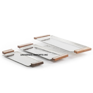 Plateau à chocolat carré en métal avec couvercle en acrylique Plateau à chocolat fait main de qualité supérieure Nouveau plateau à chocolat en métal le plus vendu - Product Image 5