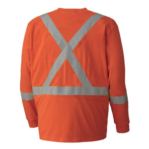 I <b>Vis</b> Safety <b>T</b> <b>Shirts</b> Traffic Working Reflective <b>T</b> <b>Shirt</b> Outdoor <b>Shirt</b> Fluorescent <b>High</b> Visibility Safety Work <b>Shirt</b> - Product Image 6