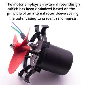 Hélice Subacuática U92 Pro CCW Más Vendida con Motor sin Escobillas de Ventilador Canalizado para Pesca, SUP, Kayaks, ROVs DIY, Barcos de Inspección, UAVs - Product Image 6