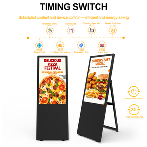 Pantallas de Señalización Digital Inteligente para Interiores, Monitores Publicitarios Portátiles para Oficinas y Áreas Públicas, Directo de Fábrica - Product Image 2