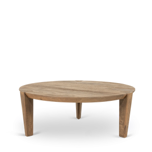 Modern <b>Solid</b> <b>Wood</b> <b>Round</b> Coffee <b>Table</b> 80cm-Davina Large Durable Home & Restaurant Use - Product Image 6