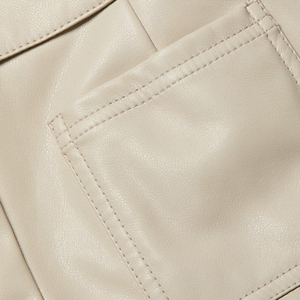 กางเกงคาร์โก้ผู้หญิงกางเกงหนังสไตล์สตรีทแวร์สำหรับฤดูร้อนฤดูหนาวมีจำหน่าย - Product Image 6