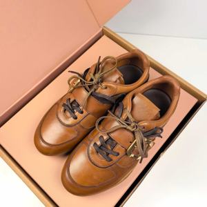 Chaussures de sport décontractées rétro personnalisées pour hommes, style sport tendance, amortissantes, respirantes, chaussures de luxe à lacets pour hommes - Product Image 1