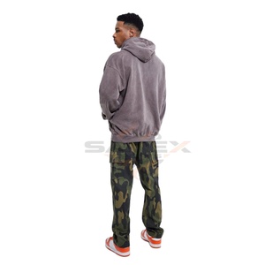 Prix d'usine – Sweat à capuche délavé à l'acide pour l'hiver, look dynamique et tendance avec une mode urbaine moderne, style audacieux, impression numérique, service OEM - Product Image 5