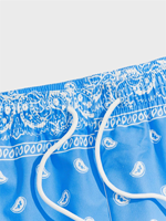 Logo XS boyutu ile özel erkek mayo Boardshorts süblimasyon baskılı spor plaj şortu pamuk yüzmek mayo