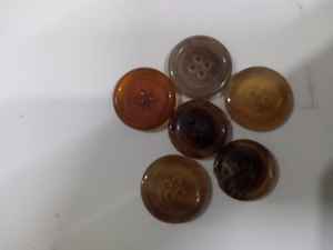 Projets de couture de bricolage écologiques de luxe, accessoires de boutons en corne naturelle fabriqués à la main pour vêtements de blazers-ébauches de matières premières - Product Image 4