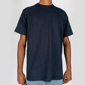 Camiseta de algodón grueso extragrande con logotipo personalizado para hombre, 240 g/m², estilo urbano con hombros caídos, fabricada en fábrica - Product Image 6