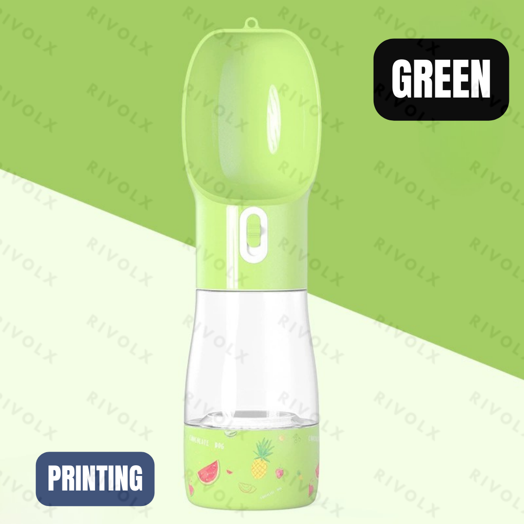 Impression verte (Capacité : 258 ml pour l'eau / 200 ml pour les aliments)