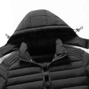 เสื้อแจ็คเก็ตพัฟเฟอร์บุขนสำหรับผู้ชายแบบสั่งผลิตภายใต้แบรนด์ส่วนตัว พร้อมโลโก้ด้านหน้า ผลิตจำนวนมากสำหรับผู้นำเข้าในตะวันออกกลาง บริการ OEM - Product Image 3