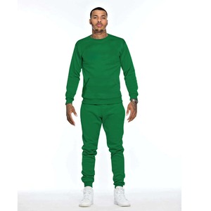 Ensemble de survêtement respirant à taille élastique de couleur unie pour hommes, nouvelle arrivée, bas de survêtement actifs à prix avantageux, directement de l'usine - Product Image 1