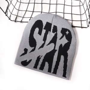 Gorro de Punto Jacquard con Bordado 3D y Logotipo Personalizado, Cálido, Transpirable, Impermeable, Moderno, Minimalista, Térmico para Invierno - Product Image 4