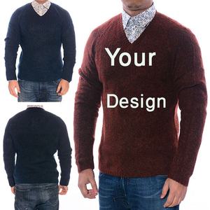 Vente en gros de vêtements pour hommes pull polaire pull pour hommes à la mode 100% coton logo personnalisé de haute qualité nouveau design usine de BD - Product Image 1