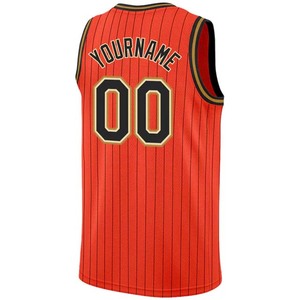 Embroidered 100% Polyester Jersey <b>Mesh</b> Four-Way Stretch Quick-Drying Breathable Athletic Hip-hop Basketball Clothing - Product Image 3