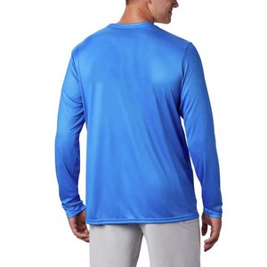 Design personnalisé imprimé par sublimation OEM Service à manches longues Performance Vêtements pour hommes Chemises de pêche Polyester Spandex 220g - Product Image 4